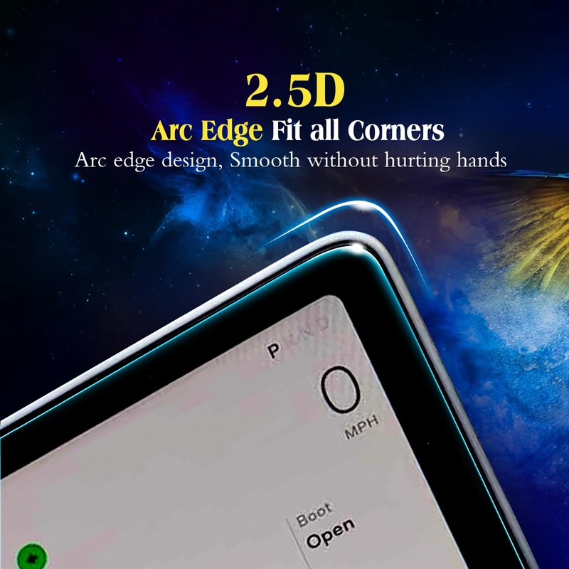 EUEKY 5pcs 2023 Wrangler Screen Protector Nav.&Dash for 2018-2023 Jeep