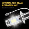 AUXLIGHT H1 LED Fog Light DRL Bulbs, 3000 Lumens Extremely