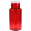 7oz Red Push Down Pump Dispenser Empty Refillerble Bottle with