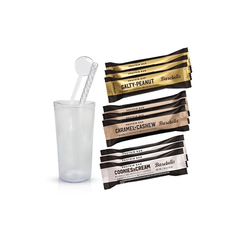 Barebells Protein Bars Variety Pack (9 Count) – Salty Peanut,