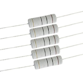 sourcingmap 10 x 5W 700V 10 ohm 10R Metal Oxide Film Resistors
