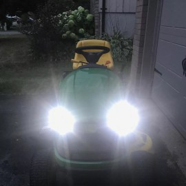 CHUSYYRAY 2 Ultra Bright Hi/Low LED headlight bulbs for Deere 2355N, 3025E, 2755, 2855N