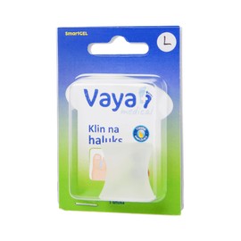 Vaya Medical Toe Separator Hallux Valgus Correction Bunion Corrector Toe Spacer Overlapping Toes Medical Polymer Gel 1 Piece Size L