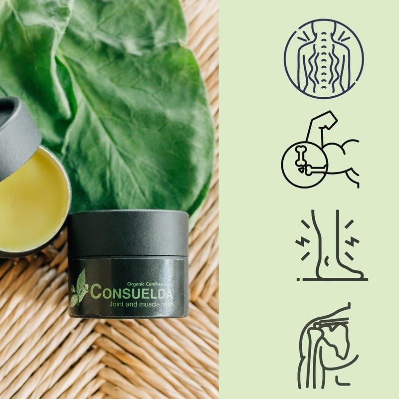 Comfrey Salve – Traditional Herbal Formula for Muscles & Joints,