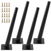 RealPlus 14 Inch Furniture Legs, Heavy Duty Metal Replacement Legs