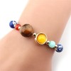 GeorgeX Pulseras de Mujer Mujeres Sistema Solar Pulsera Piedra Natural