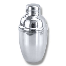 Martini Cocktail Shaker 350 ml Professional Stainless Steel with Integrated Bartender Filter for Bar and Home