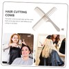 SAFIGLE 2Pcs Haircut Combs Dual Teeth Hairdressing Combs for Styling