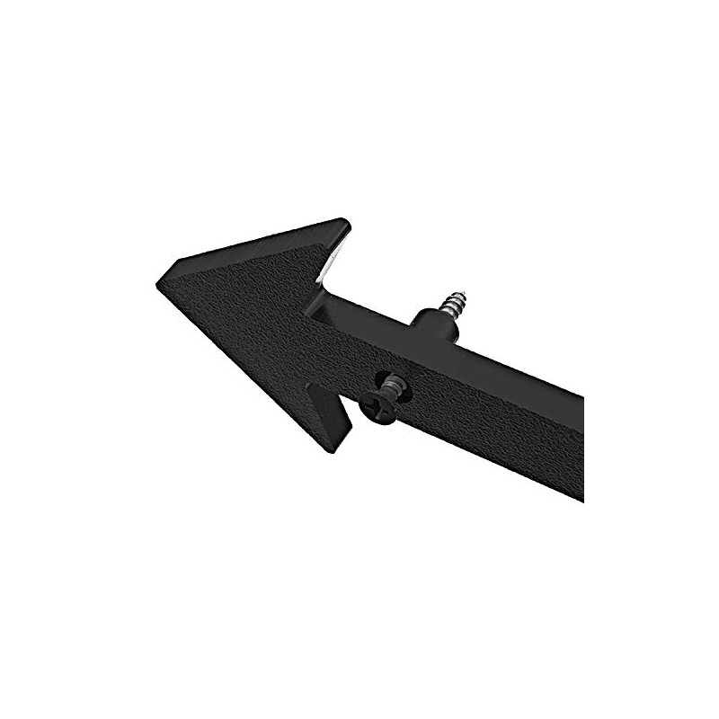 GoHomeNumbers Plastic Arrow Sign, 6 inches long with hardware included,