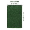 Fluffy Rugs for Bedroom Living Room 3x5 Green Shaggy Area