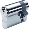BKS profile Semi-Cylindrical lock vern, Blue, 31 MM with 3