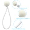 Waziaqoc 30 Pcs Ball Bungee Cords 4,6,9 Inch, Tarp Ball