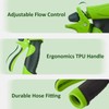 YESTAR Garden Hose plastic Nozzle Spray 8 Adjustable High Pressure