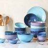 Selamica Ceramic 12 Oz Dessert Bowls Set, Small Bowls for