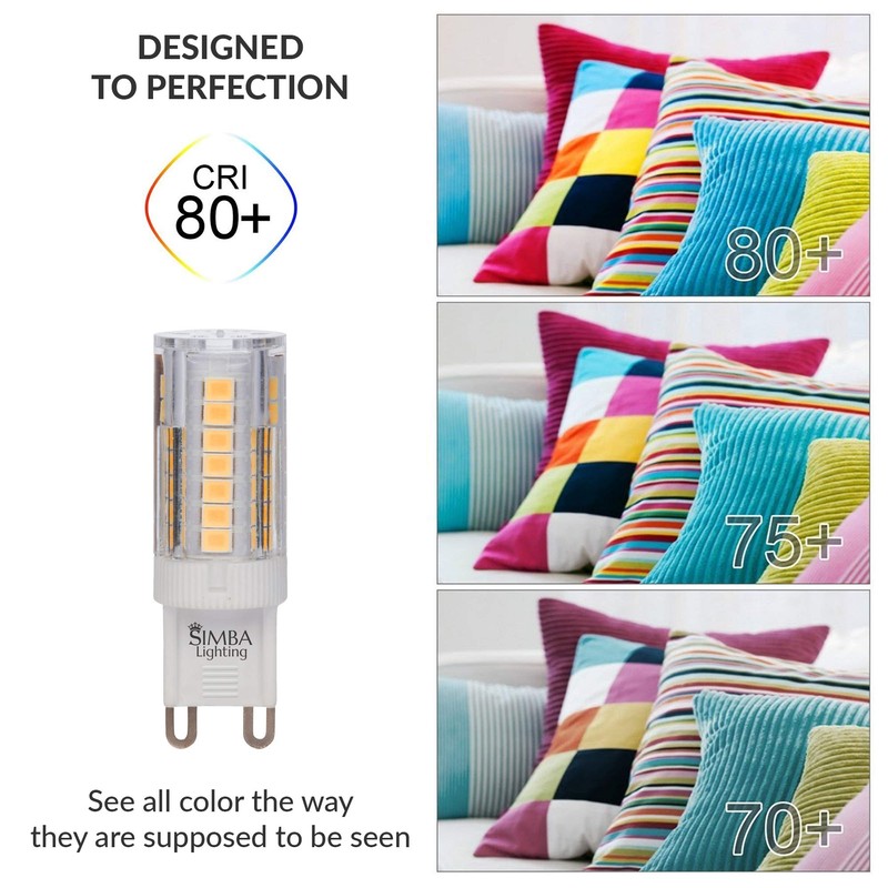 Simba Lighting G9 LED Light Bulb (5 Pack) 4W T5