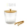 Leopold Vienna Gold Glass Ice Bucket LV247000