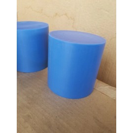 NYLON BLUE HEAT STABILIZED ROD 4.250Dx4.250L