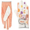 Persons PSGL-16 Women's Two-Handed Gloves, Women's, White/Orange, 7.9 inches (20