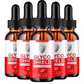 Glyco Shield (5 Pack) Glyco Shield Drops Healthy Formula – Glyco Shield Drops All Natural