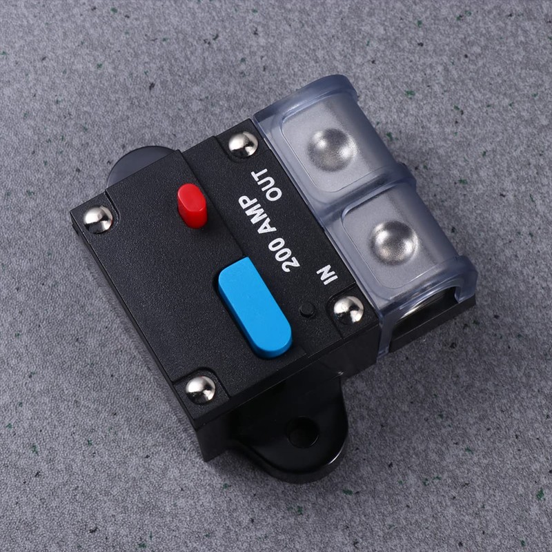 CHILDWEET Breaker with Manual Reset Button for Car Accessories High