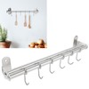 Wall Mounted Storage Shelves Pot Lid Rack Utensil Hanger Hook