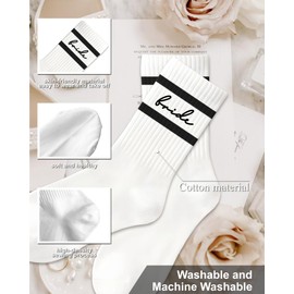 GroomBrideGifts Bride Socks, Perfect for the Bride to Be Gifts!