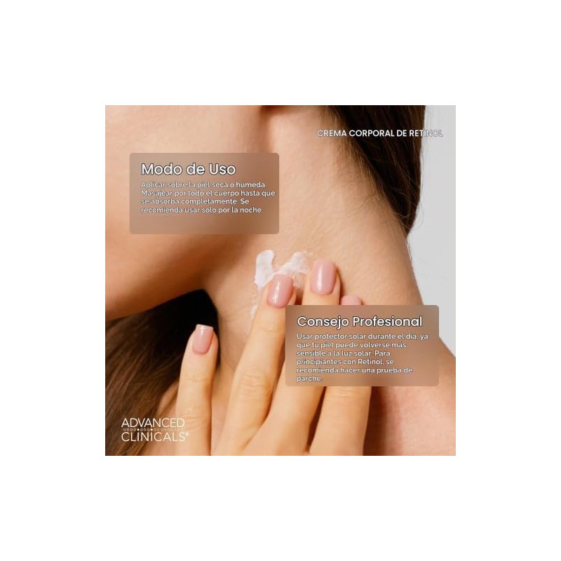 ADVANCED CLINICALS 2 PACK SET - CREMA REAFIRMANTE CORPORAL RETINOL