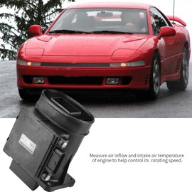 Mitsubishi Galant 1995 s Mass air + E5T06071 Air Flow Meter MD357338 ABS Metal MAF Sensor for 3000GT Galant Diamant Nimbus Pajero Starwagon Triton Verada