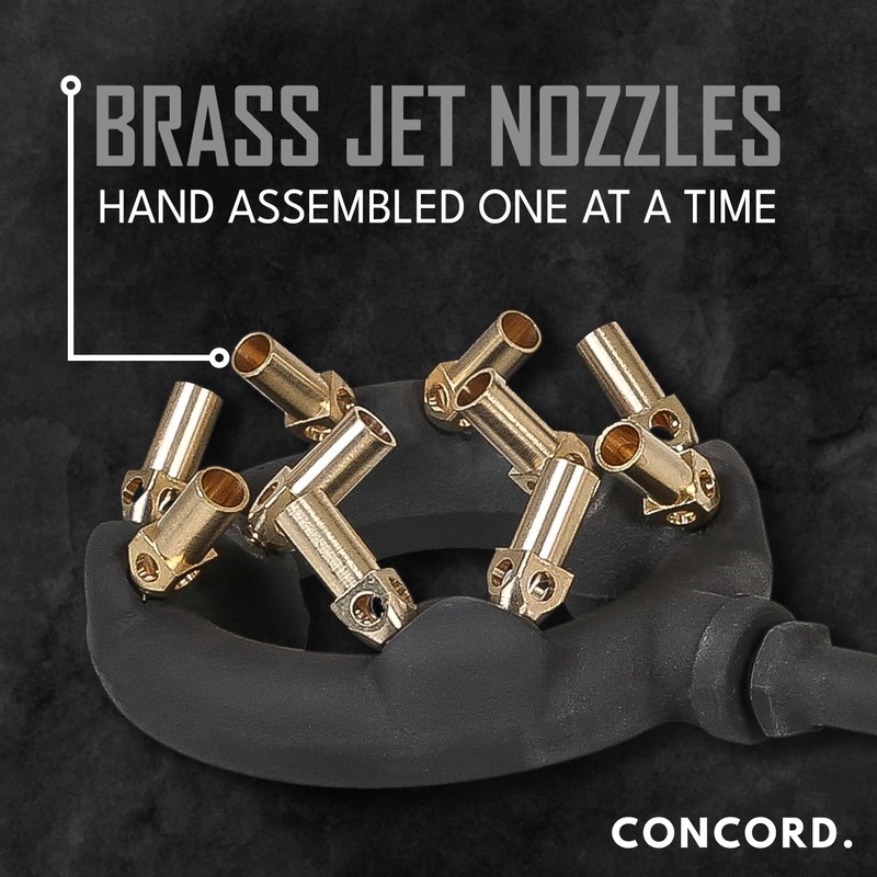 Concord Cast Iron Jet Burner Single Propane Outdoor Burner Head