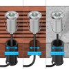 ledscom.de GLOX LED Recessed Floor Light for Outdoor Use, IP67,