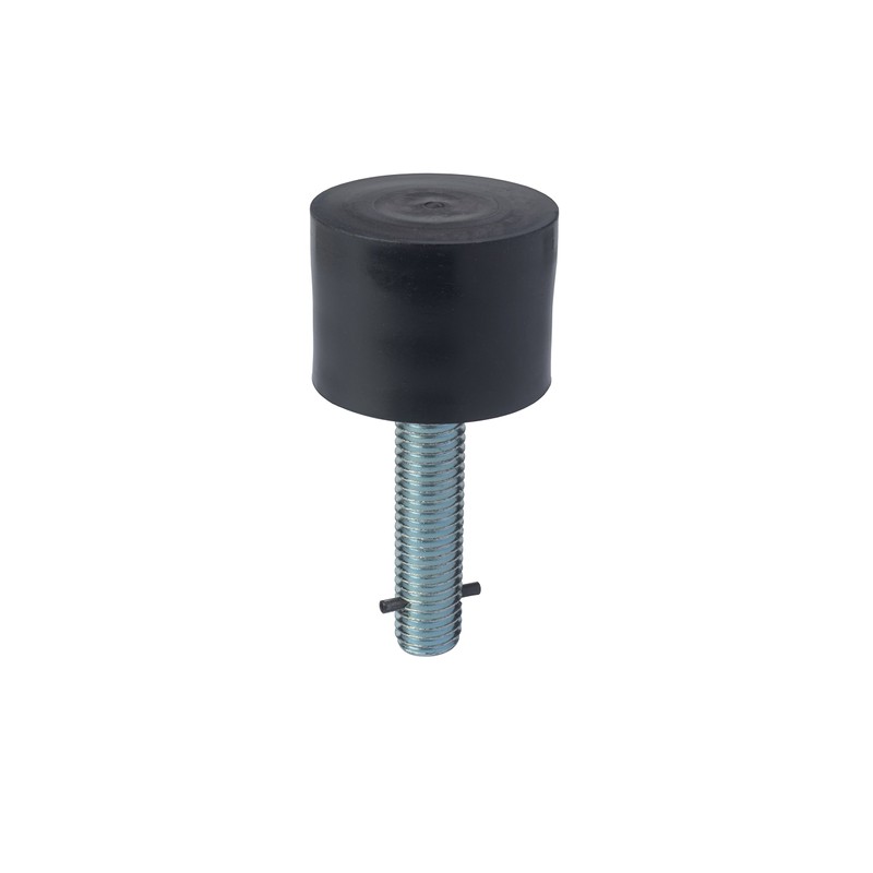 Rockwood 466 Molded Heavy Duty Door Stop, 2" Depth x