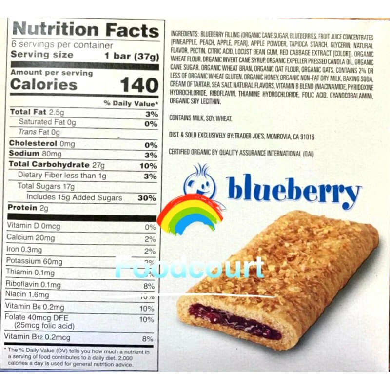 Trader Joe's 2 Packs Trader Joe's This Blueberry Walks Into