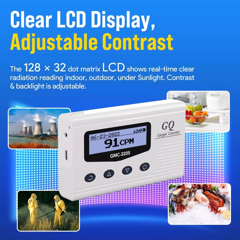 GQ GMC-320S GQ GMC-320S Digital Nuclear Radiation Detector