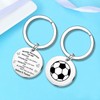 Nimteve Soccer Gifts For Women Men Soccer Keychain For Soccer