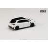 HJ64 1/64 Toyota GR Corolla RZ Super White II Finished