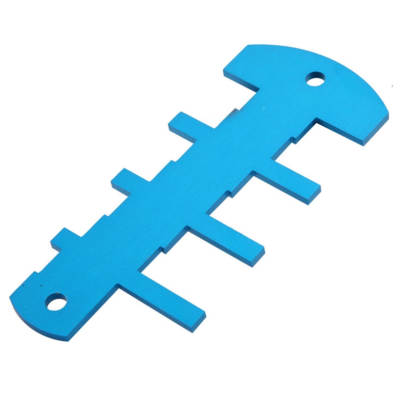 Table Saw Depth Measuring Ruler Aluminum Alloy Height Limit Gauge