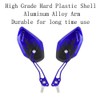 ESUPPORT Blue Motorcycle Motorbike 8mm 10mm Rearview Side Mirror ATV