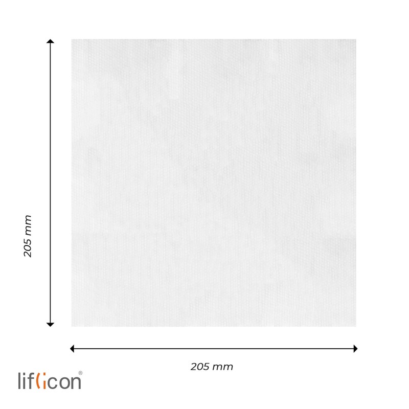 Liflicon 50 Disposable Cotton Face and Body Towels Dry Wipes