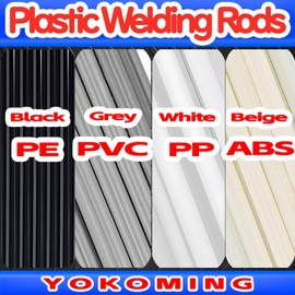 Plastic Welding Rods for Plastic Welding Contains Universal Heating Tip Plastic Rods ４Type ４０pcs ７.８Inch Plastic Weld Kit【YOKOMING】
