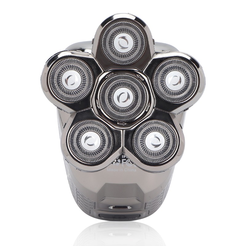 6D Electric Razor 5 in 1 Multifunctional Men Rechargeable Bald