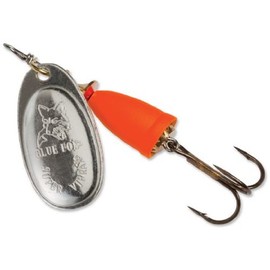 Blue Fox Super Vibrax Classic Spinner - Silver Red - 1/4 oz.