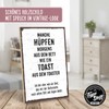 TypeStoff Wooden Sign with Saying - Stand Up - HS-00219