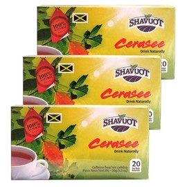 Shavuot Jamaican Cerasee Tea 20 Tea Bags (Pack of 3)