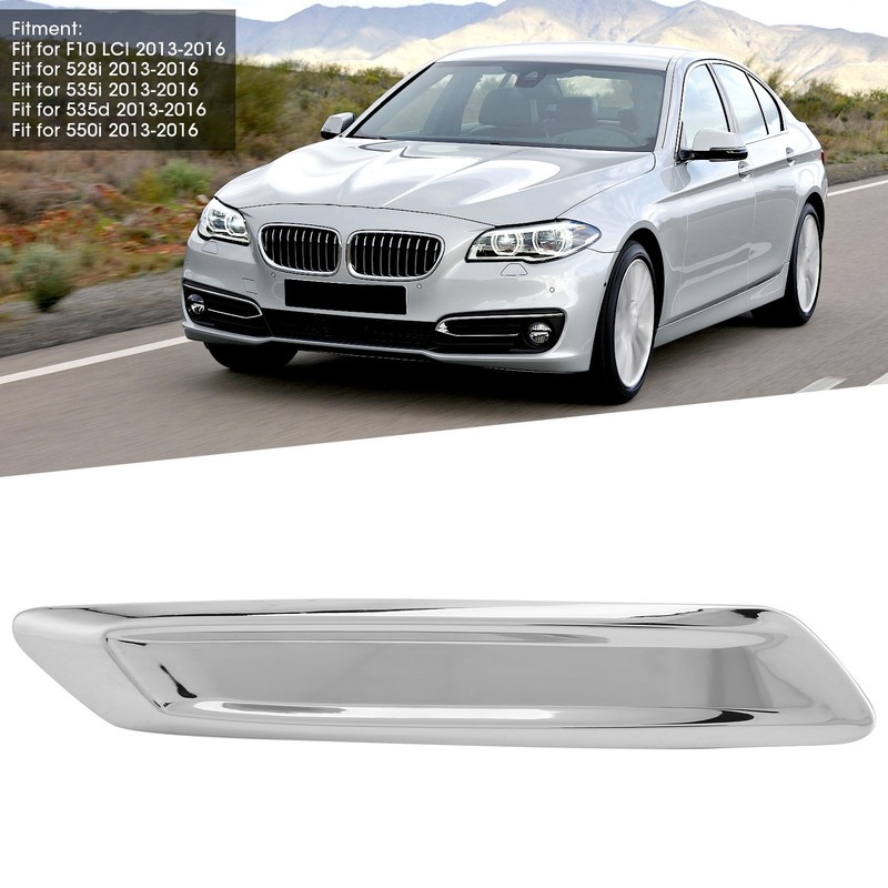 Front Left Fender Trim Molding Cover 51137336645 Fit for 528i/535i/535d/550i