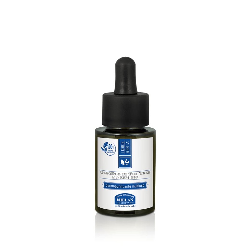 Helan, Oleoduo of Tea Tree and Neem Organic Skin Cleansing