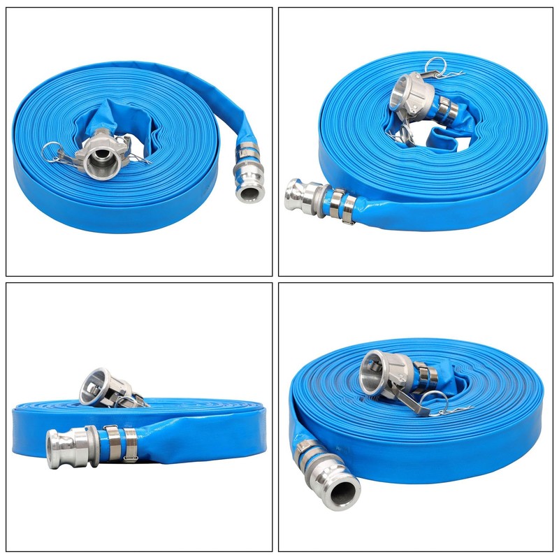 1-1/4 Inch * 100Ft Heavy Duty Pools Backwash Hose, Heavy