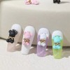 Teddy bear-shaped nail charms, stick-on artificial nails, nail art supplies, nail stickers, nail tips / 곰돌이모양 네일파츠 붙이는 인조손톱 네일아트재료 네일스티커 네일팁