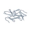 Dritz Drapery Hooks, Metal, Silver, 14-Piece