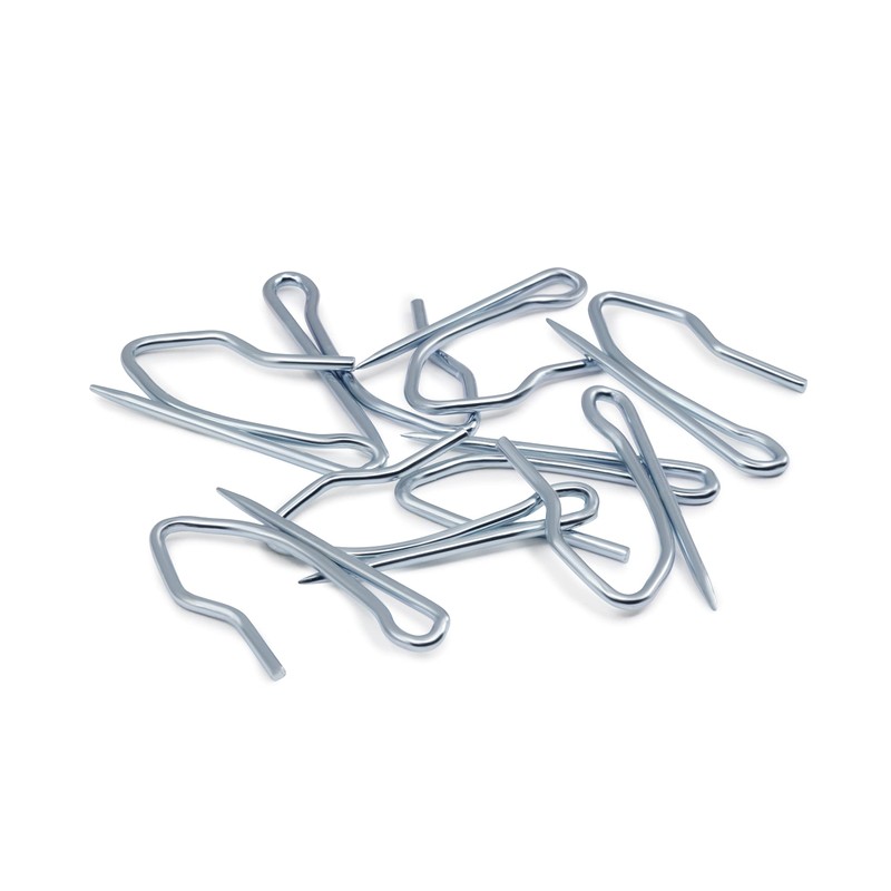 Dritz Drapery Hooks, Metal, Silver, 14-Piece