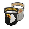 101st US Airborne Infantry Division (Patch/Patch), Metal